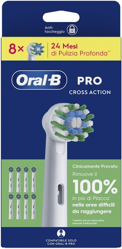 Oral-B Crossaction Refill 8 Pezzi - Immagine 4