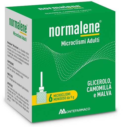 Normalene Malva Microclismi Adulti Lassativo Rettale 6 Microclismi - Immagine 5