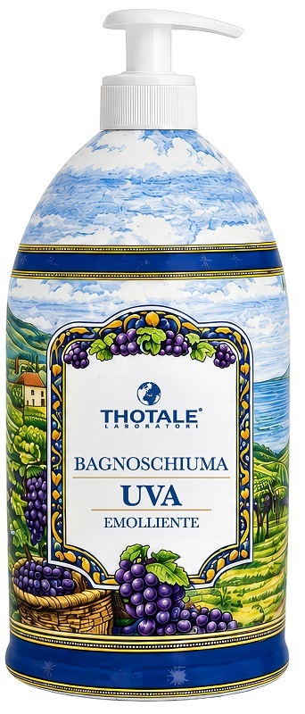 Budetta Farma Srl Bagnoschiuma Thotale All'uva Per Il Corpo, 1 L - Immagine 4