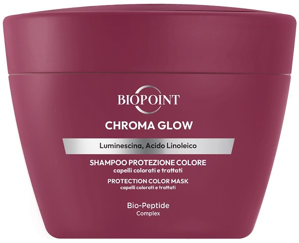 Biopoint Chroma Glow Maschera Protezione Colore 200 Ml - Immagine 4