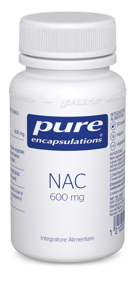 Pure Encapsulations Nac 600Mg - Integratore mucolitico e antiossidante 30 Capsule - Immagine 5