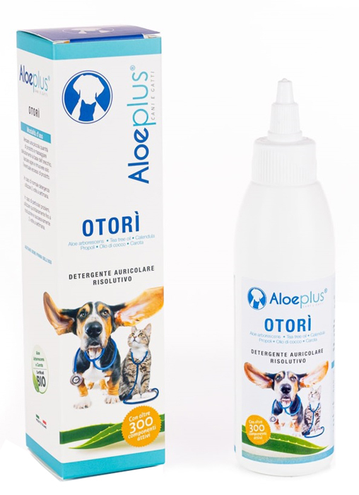 HDR Aloeplus Otorì - Detergente auricolare risolutivo per cani e gatti 125 ml - Immagine 4