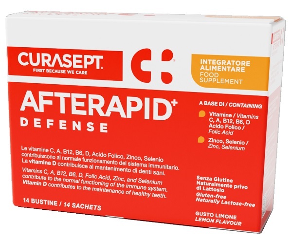 Curasept Spa Integratore Curasept Afterapid Defense, 14 Bustine - Immagine 4