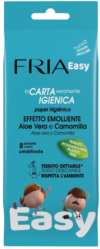 Diva International Carta Igienica Umidificata Fria Mini Con Aloe Vera, 8 Pezzi - Immagine 3
