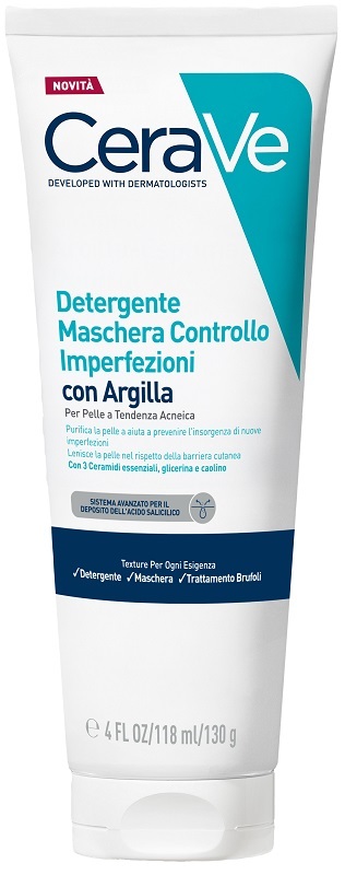Cerave Detergente Schiumogeno All'argilla Anti-Imperfezioni 118 Ml - Immagine 6