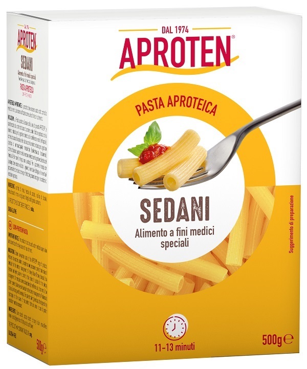 Princes Italia Spa Aproten Pasta Sedani Aproteica, Formato Pasta Corta 500G - Immagine 4