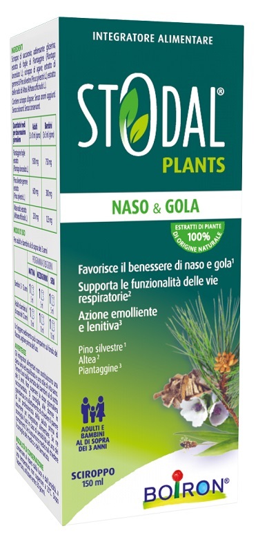 Stodal Plants Naso E Gola Sciroppo 150 Ml Senza Glutine Naturalmente Privo Di Lattosio - Immagine 6