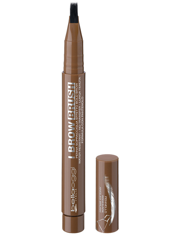 Bellaoggi I Brow Brush - Penna Sopracciglia N. 001 Medium Brown - Immagine 4