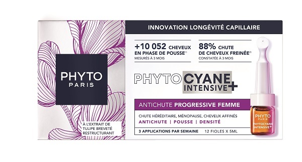 Phyto (Laboratoire Native It.) Donna Phytocyane Intensive+ Fiale Caduta Progressiva - Fiale Anticaduta Severa Capelli - 12 Fiale - Immagine 6