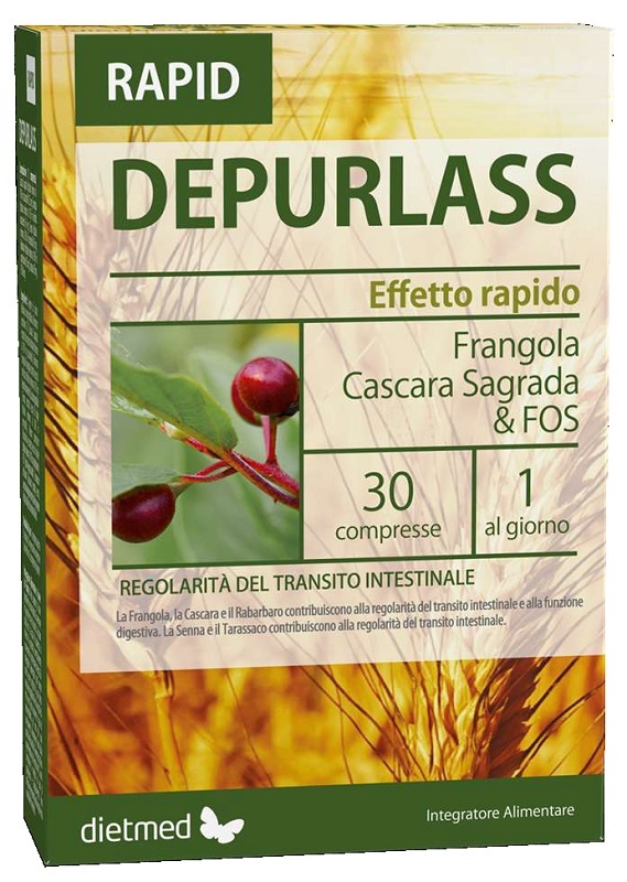 Dietmed Italia Srl Depurlass Rapid 30 Compresse - Immagine 5