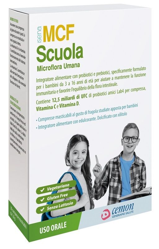 MCF SCUOLA 30CPR MASTICABILI