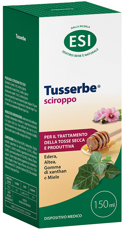Esi Srl Sciroppo Esi Tusserbe Per Tosse Secca E Grassa, 150Ml - Immagine 2