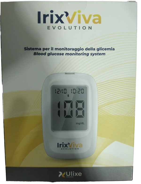 Alpha Pharma Service Glucometro Irix Viva Evolution + 10 Strisce Reattive + 10 Lancette + Soluzione + Pungidito - Immagine 3