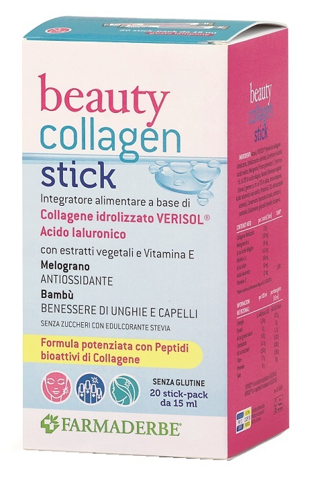 FARMADERBE BEAUTY COLLAGEN STICK 20 STICK - Immagine 5