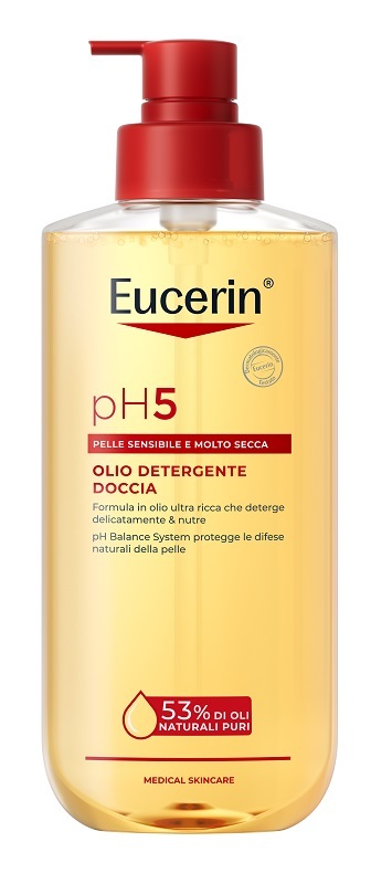 EUCERIN pH5 Olio Detergente Doccia Per Pelle Sensibile 400 ml - Immagine 6