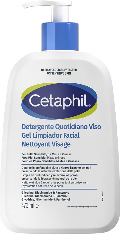 Detergente Quotidiano Viso Pelle Sensibile 470ml - Cetaphil - Immagine 10