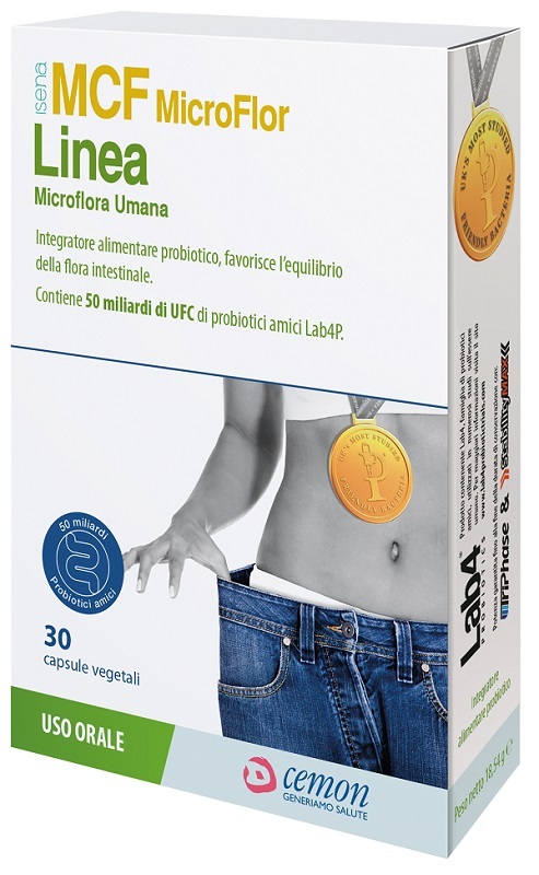 Cemon Microflor Linea 30 Capsule Vegetali - Integratore Di Probiotici - Immagine 3