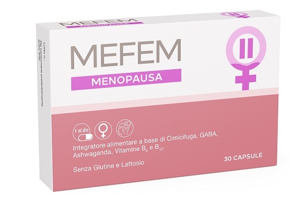 Ganassini Mefem Menopausa Integratore Per I Disturbi Della Menopausa 30 Capsule - Immagine 7