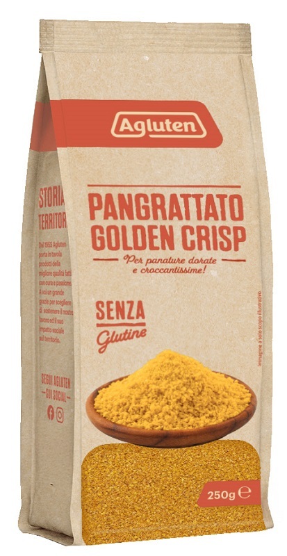 Nove Alpi Srl Agluten Pangrattato Golden Crisp 250 G - Immagine 4