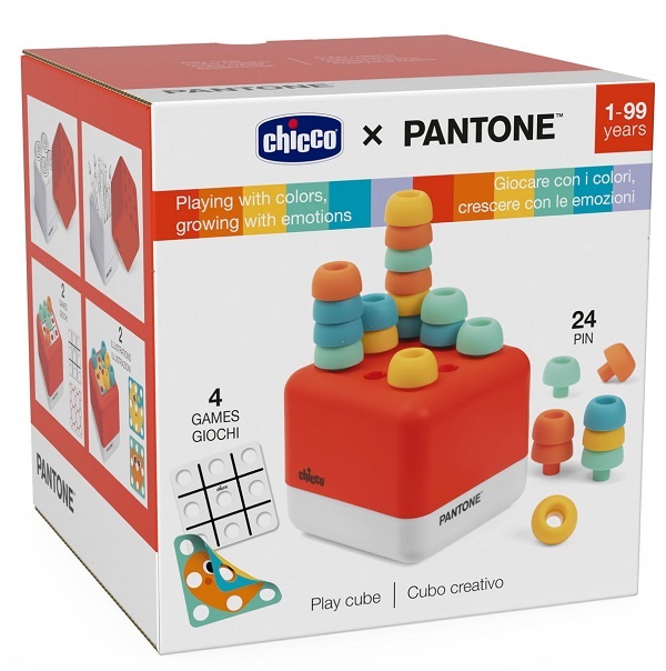Chicco (Artsana Spa) Chicco Gioco Pantone Cubo Creativo - Immagine 3