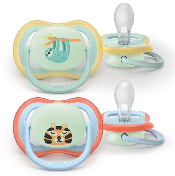 Philips Avent Multicolore Ciuccio, Ciuccio (2X, 0 - 6 Mesi) - Immagine 3