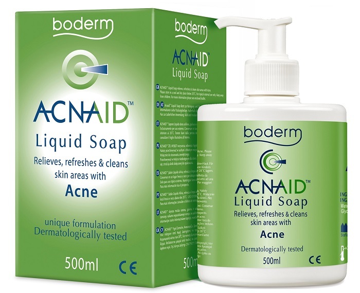 Logofarma Acnaid Sapone Liquido Per Pelle Acneica 500Ml - Immagine 4