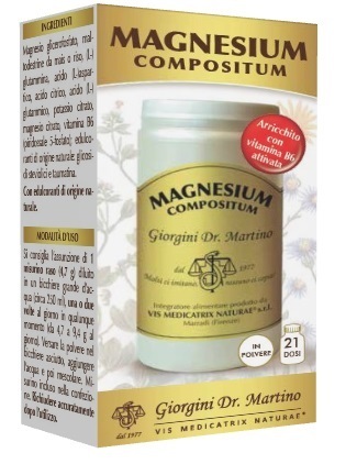 Magnesium Compositum Integratore Magnesio e Aminoacidi in Polvere 100 G - Giorgini - Immagine 6
