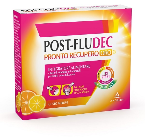 POSTFLUDEC gusto Agrumi Pronto Recupero - Post Influenza 12Bust. - Immagine 6
