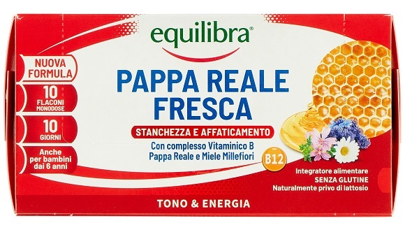 Equilibra Pappa Reale Fresca 10 Flaconcini Monodose