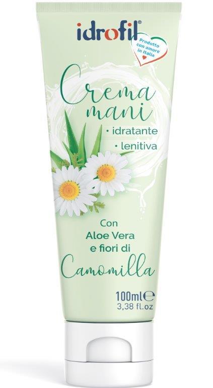 Idrofil Crema Mani Idratante E Lenitiva Con Aloe E Camomilla 100 Ml - Immagine 3