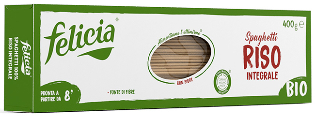 Felicia Bio Riso Integrale Spaghetti 340 G - Immagine 4