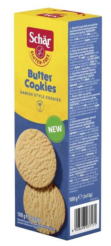 Dr.schar Schar® Butter Cookies Biscotti Di Pastafrolla 3X33 G - Immagine 11