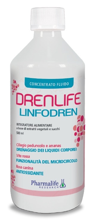 Pharmalife Research Rossa Integratore Dren Life Linfodren Drenante, 500Ml - Immagine 4
