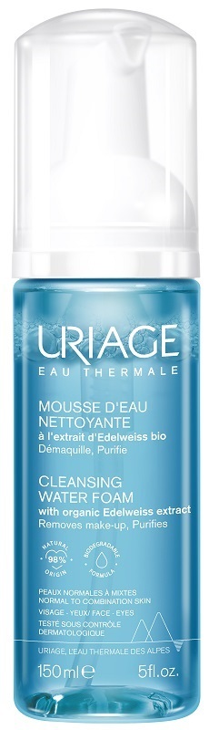 Uriage Mousse D'eau Nettoyante 150 Ml - Immagine 5