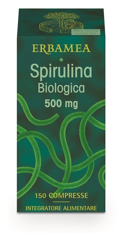 Spirulina Biologica 150 Compresse Erbamea
