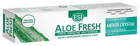 Esi Aloe Fresh Menta Crystal Dentifricio in Gel con Aloe Vera e Xilitolo 100 ml - ESI - Immagine 3