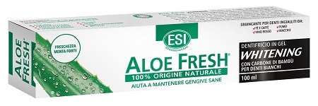 Esi Carbone Aloe Fresh Whitening Dentifricio Sbiancante Con Di Bambù 100 Ml - Immagine 3