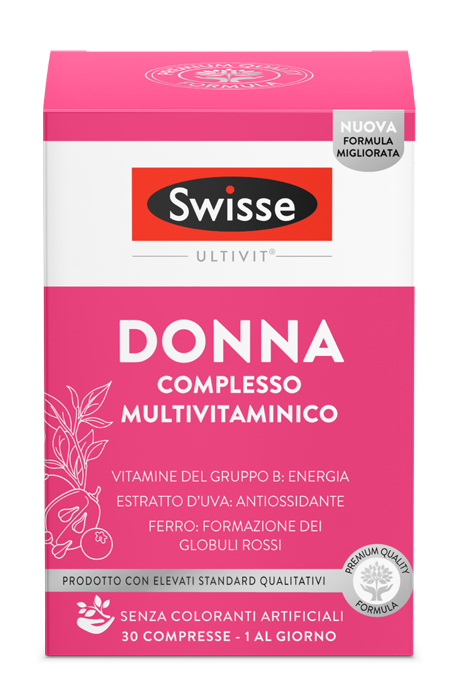 Swisse Donna Verde/Rossi Integratore Multivitaminico 30 Compresse - Immagine 7