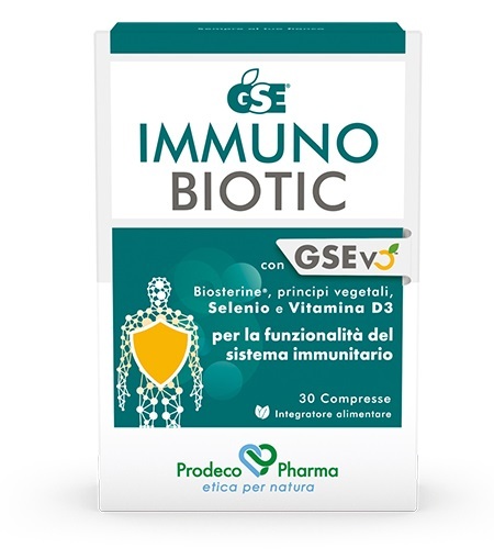 Immunobiotic Integratore per Difese Immunitarie 30 Compresse - GSE - Immagine 3