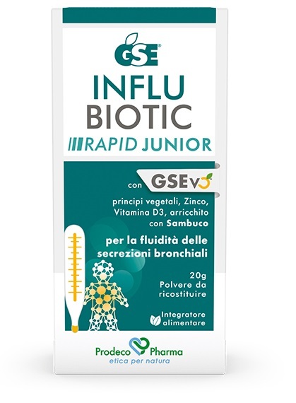 Gse Influbiotic Rapid Junior 20 G Polvere Per Soluzione Orale Bambino - Immagine 3