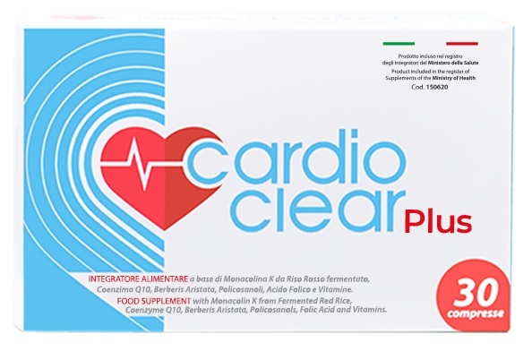 Tocas Cardioclear Plus 30 Compresse - Integratore Per Il Colesterolo - Immagine 3