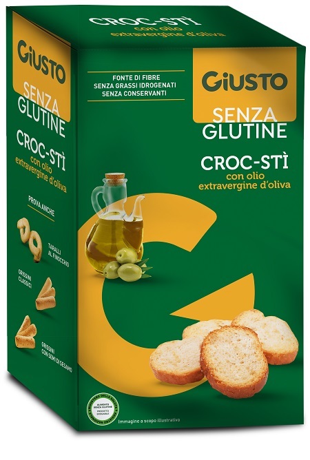 Giusto Giuliani Croc-Sti Crostini Senza Glutine Per Celiaci Sostituto Del Pane 100G - Immagine 6