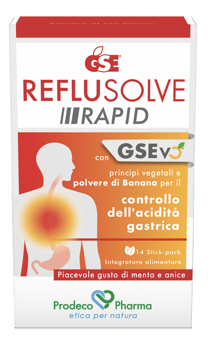 Gse Integratore Reflusolve Rapid Benessere Digestivo, 14 Stick - Immagine 4