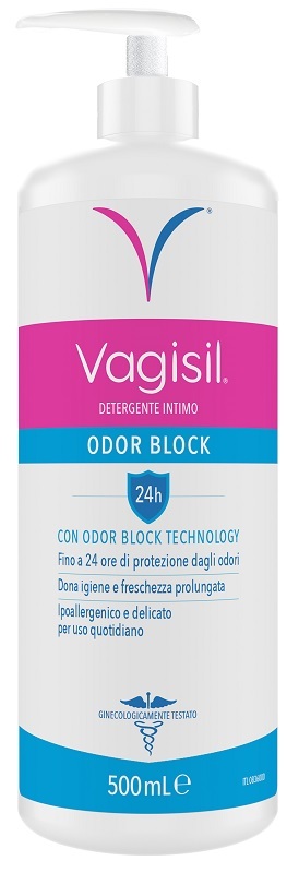 Combe Italia Srl Vagisil Odor Block Detergente Intimo - Detergente Delicato Per La Prevenzione Di Cattivi Odori - 500 Ml - Immagine 7