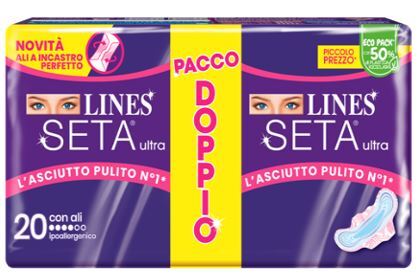 Fater Spa Lines Seta Ultra C/Ali*20Pz - Immagine 6