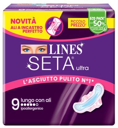 Lines Seta Ultra Lungo con Ali 9 Pezzi - Lines - Immagine 6