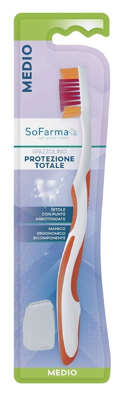 Sofarmapiu' Spazzolino Total Protection Setole Medie - Immagine 3