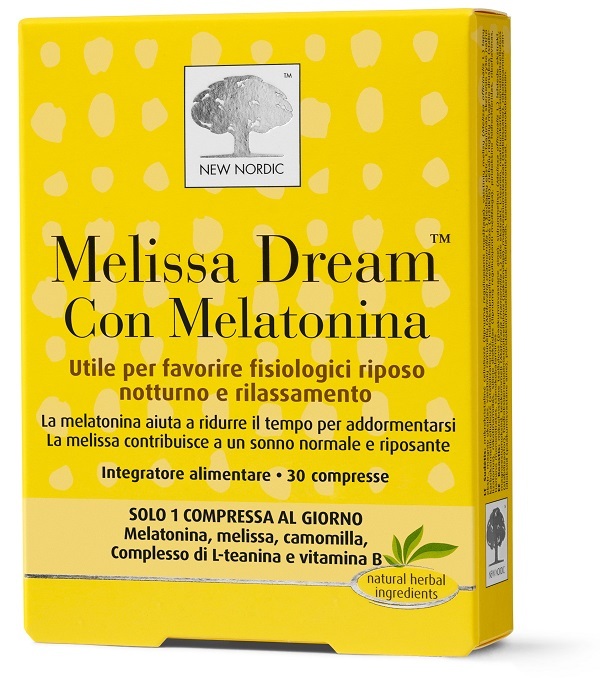 MELISSA DREAM MELATONINA 30CPR - Immagine 7