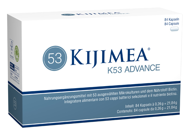 Kijimea K53 Advance 84 Capsule Probiotici Con 53 Ceppi E Biotina Per Intestino