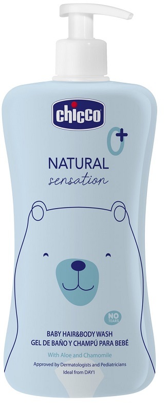 Chicco Natural Sensation Baby Detergente Corpo E Capelli 500 Ml Bambino - Immagine 8